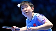 乒乓球亚洲杯：“莎头”强势晋级 国乒喜忧参半