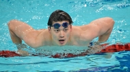 中国游泳公开赛：汪顺亮相夺银 于子迪三金收官