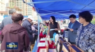 青海各地多彩活动庆双节 文明新风润高原