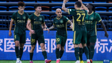 足球——中超：浙江俱乐部绿城胜深圳新鹏城