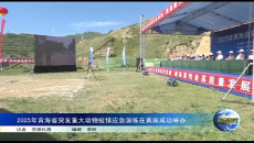2025年青海省突发重大动物疫情应急演练在黄南成功举办