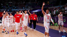 篮球——国际篮联亚洲杯：中国队胜沙特队