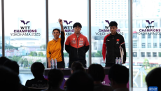 乒乓球——WTT横滨冠军赛抽签仪式举行