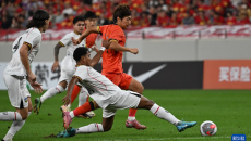 足球——U23亚洲杯预选赛：中国胜东帝汶