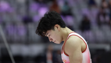 雅加达体操世锦赛开赛 日本奥运冠军冈慎之助频现失误