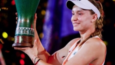 宁波网球公开赛莱巴金娜夺冠