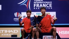 法国羽毛球公开赛：冯彦哲/黄东萍混双夺冠