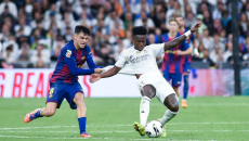 西甲综合：“国家德比”皇马力克巴萨