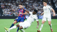 皇马中场大将楚阿梅尼或将因伤休战三周