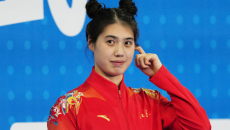 全运会｜张雨霏，又见丸子头