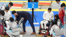 全国残特奥会｜轮椅击剑：男子个人重剑C级赛况