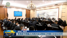 青海省十四届人大四次会议筹备工作第二次会议召开