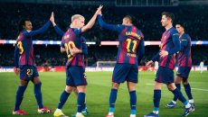 西甲综合：巴萨轻取奥维耶多重回榜首