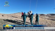 【抢抓机遇促发展·青海在行动】我省刷新世界超高压带电作业高海拔纪录
