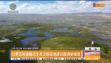 以更高标准推动生态文明高地建设取得新成效