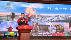 “中国梦·劳动美”全国职工宣讲团西北分团青海宣讲活动走进格尔木