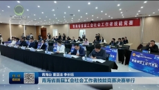 青海省首届工会社会工作者技能竞赛决赛举行