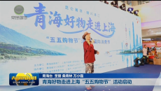 青海好物走进上海“五五购物节”活动启动
