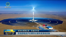 青海绿电送沪长期协议首年度落地实施