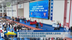 青海省第十九届运动会暨第七届残疾人运动会乒乓球项目比赛在乌兰县开赛