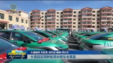 大通县实现新能源出租车全覆盖