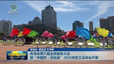 青海省第六届全民健身大会 暨“中国梦·劳动美”2026年职工运动会开幕