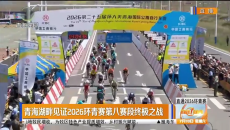 青海湖畔见证2026环青赛第八赛段终极之战