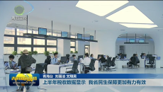 上半年税收数据显示 我省民生保障更加有力有效