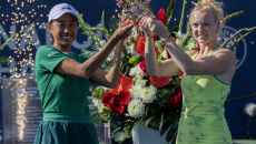 WTA1000多伦多站：张帅/西尼亚科娃女双夺冠