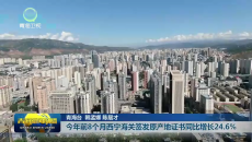 今年前8个月西宁海关签发原产地证书同比增长24.6%