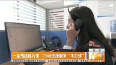 一条热线连万家 12348法律服务“不打烊”