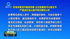 青海省果洛州委原常委 达日县委原书记詹玉平严重违纪违法被开除党籍和公职