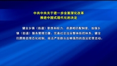 中共中央关于进一步全面深化改革推进中国式现代化的决定