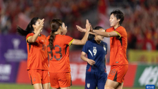 足球——永川国际女足锦标赛：中国队夺冠