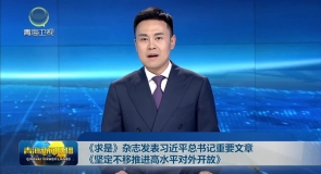 《求是》杂志发表习近平总书记重要文章《坚定不移推进高水平对外开放》 