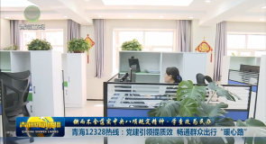 锲而不舍落实中央八项规定精神·学查改 为民办 青海12328热线：党建引领提质效 畅通群众出行“暖心路”