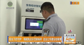 阳光下的守护：铸就执法示范新标杆 法治公安建设结硕果