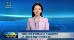 《求是》杂志发表习近平总书记重要文章《纵深推进全国统一大市场建设》