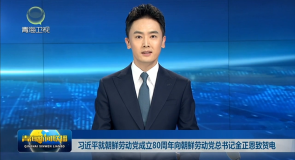 习近平就朝鲜劳动党成立80周年向朝鲜劳动党总书记金正恩致贺电