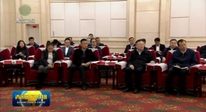 江苏省代表团来青考察 吴晓军罗东川与刘小涛座谈