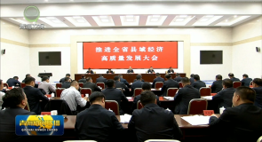 推进全省县域经济高质量发展大会召开 因地制宜壮大县域经济 为中国式现代化青海实践奠定坚实基础 吴晓军讲话 罗东川主持