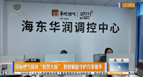 探秘燃气保供“智慧大脑” 数智赋能守护万家暖冬