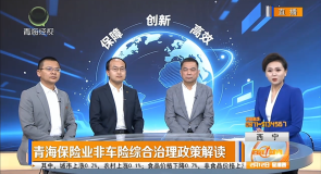青海保险业非车险综合治理政策解读