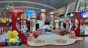 2026年春运西宁火车站发送旅客134.5万人次