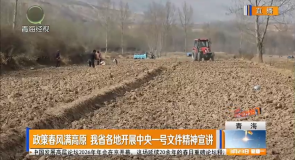 政策春风满高原 我省各地开展中央一号文件精神宣讲