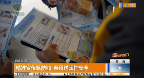 精准宣传筑防线 春风送暖护安全