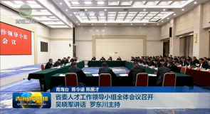 省委人才工作领导小组全体会议召开 吴晓军讲话 罗东川主持