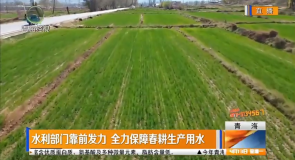 水利部门靠前发力 全力保障春耕生产用水