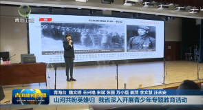 山河共盼英雄归 我省深入开展青少年专题教育活动