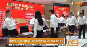 国网西宁供电公司举办庆祝中国共产党成立105周年主题活动